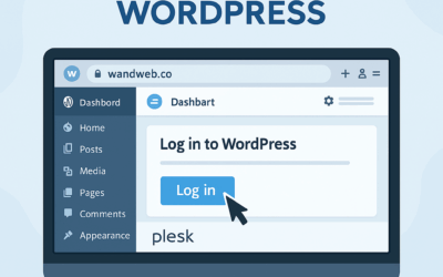 How to Log In to WordPress via the wandweb.co Hosting Dashboard (Plesk)